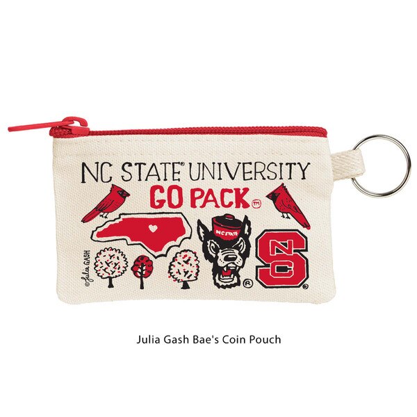 Coin Pouch with Key Ring - Julia Ga